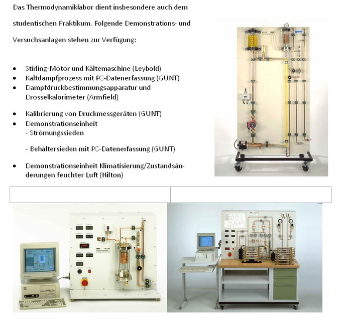 Thermodynamik Labor 1